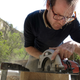 Illustration for article titled Casting Molten Metal On Wood With a Hungarian Design Master
